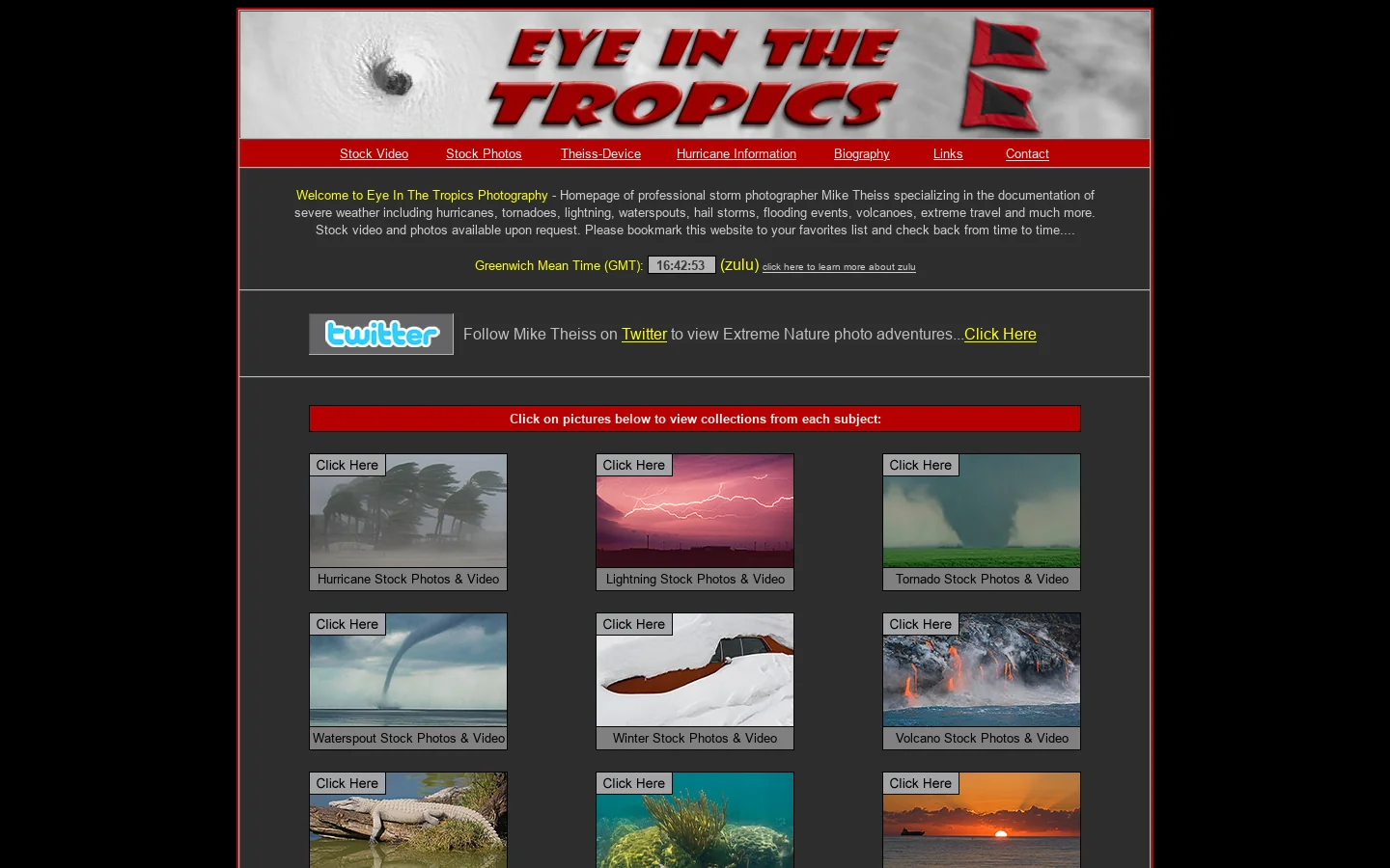 Hurricane Video Stock - Severe Weather Storm Video Footage and Stock Photos for Hurricanes, Tornadoes, Lightning & Waterspouts 首页截图