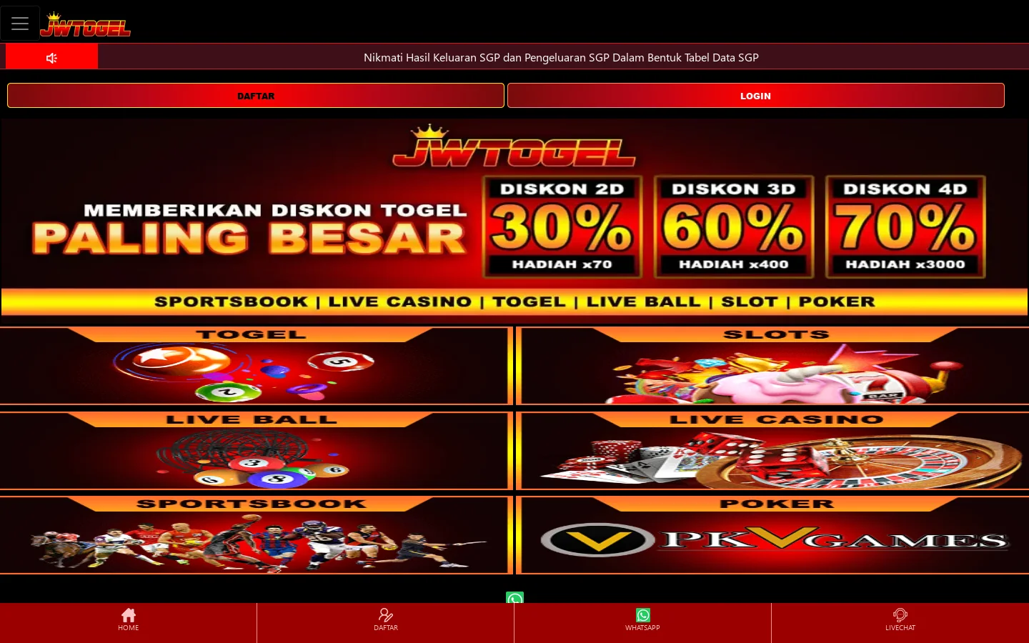 Togel Singapore, Keluaran SGP, Pengeluaran SGP Hari Ini, Data Toto SGP Terlengkap 2023 首页截图