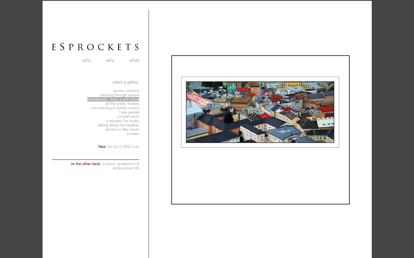 eSprockets 首页截图