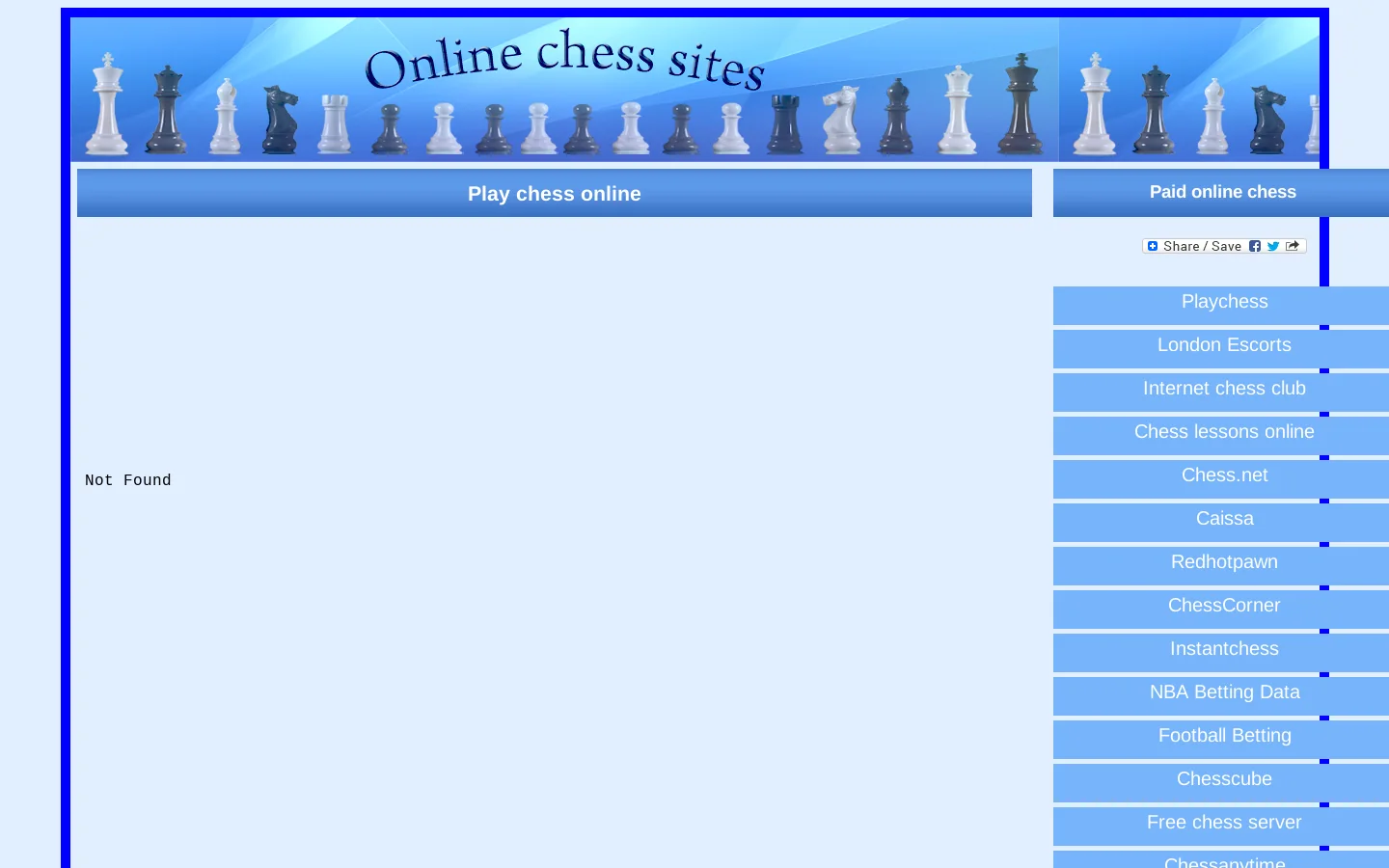 Online chess, here you can play chess online 首页截图