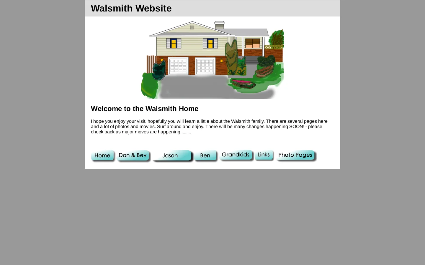 Walsmith Home Page 首页截图