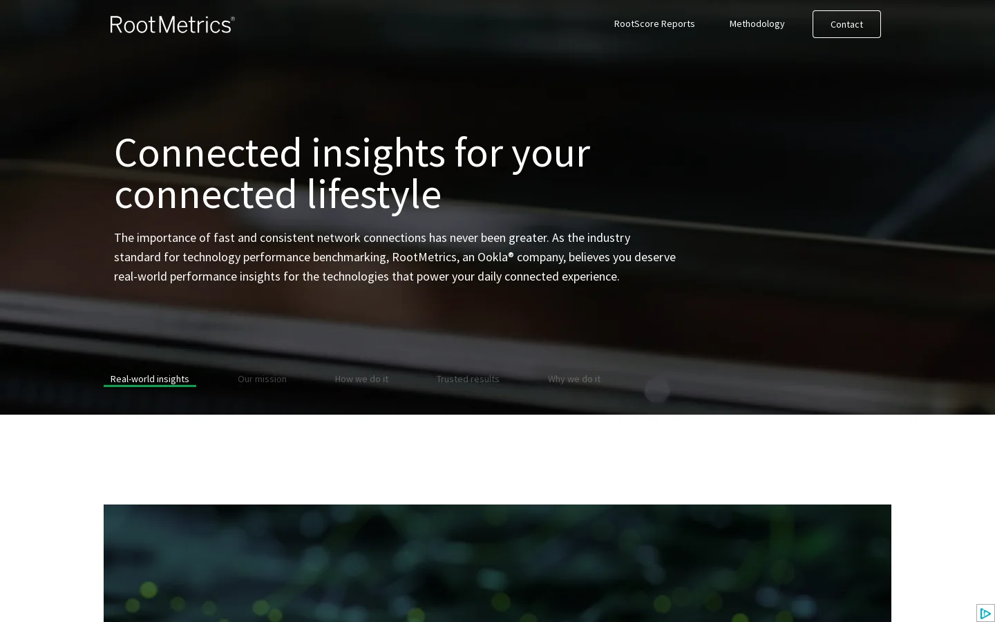 RootMetrics 首页截图