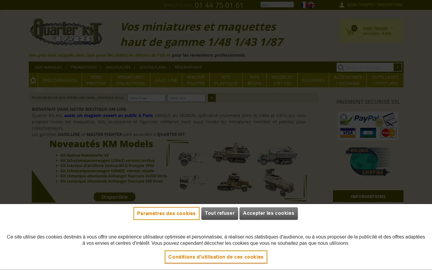 Miniatures promotionnelles de qualité haut de gamme par Promodels 首页截图