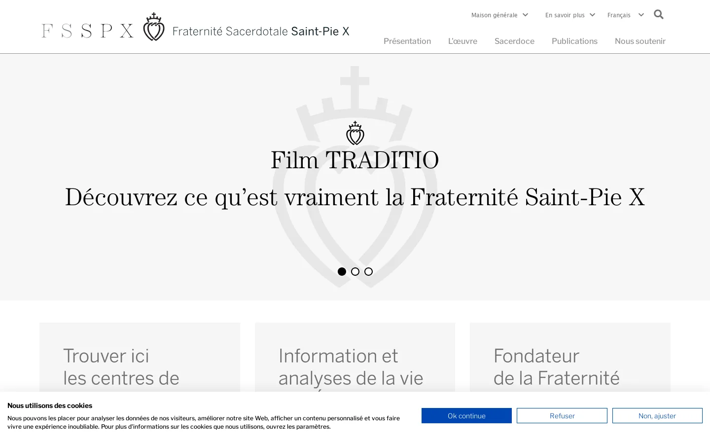 Accueil | Maison générale 首页截图