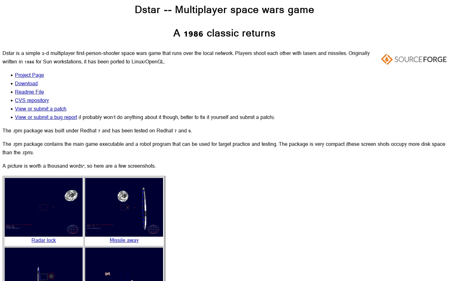 Dstar -- Multiplayer space wars game 首页截图