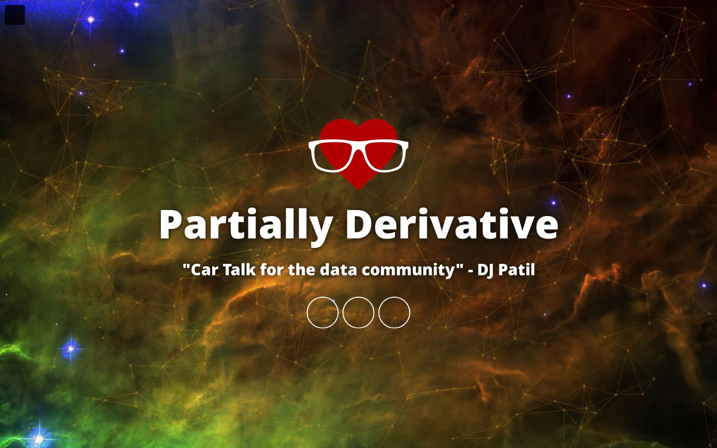 Partially Derivative 首页截图