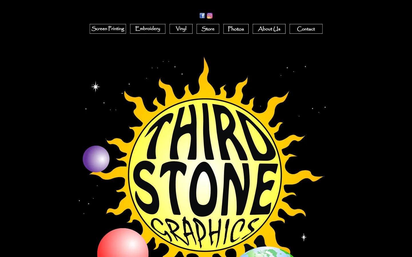 Third Stone Graphics 首页截图