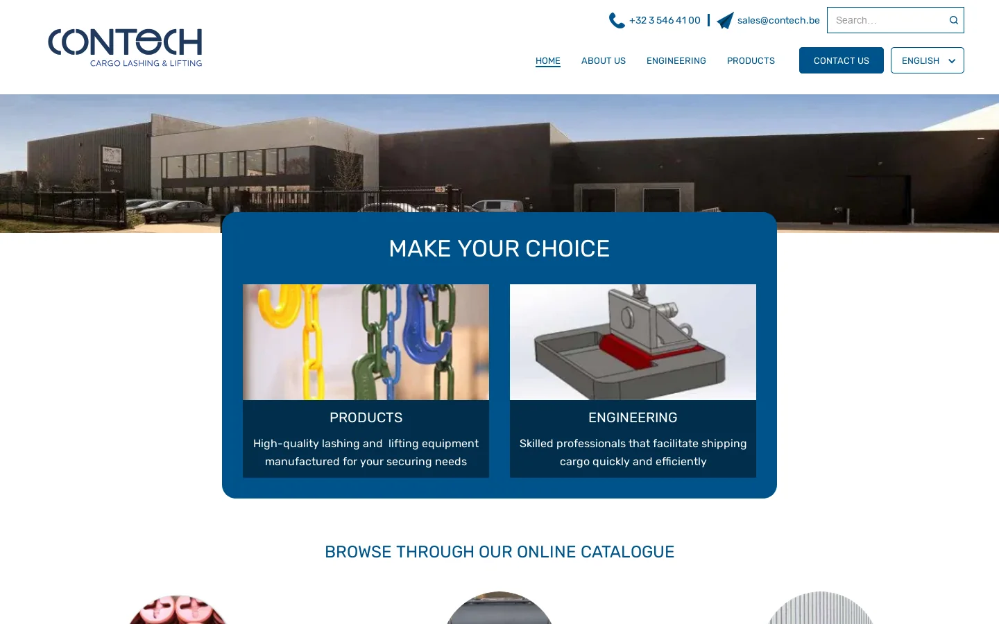 Container Technics 首页截图