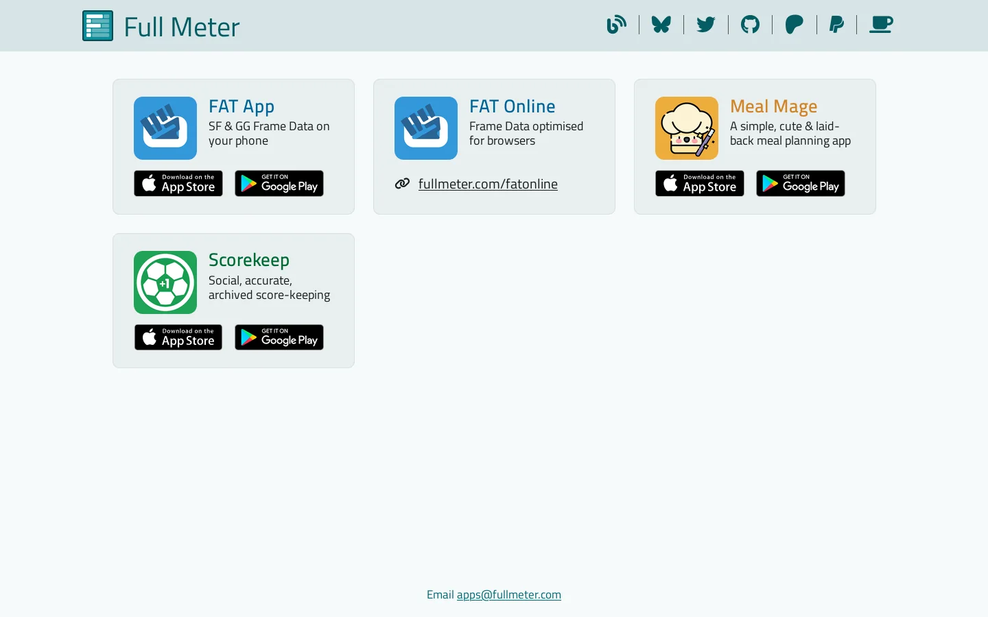 Full Meter 首页截图
