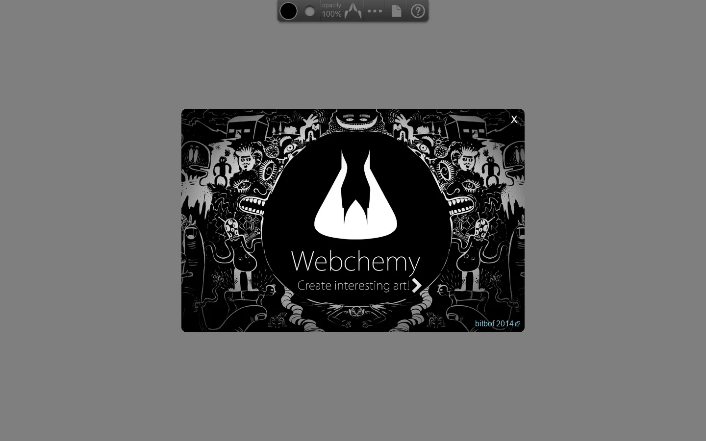 Webchemy 首页截图