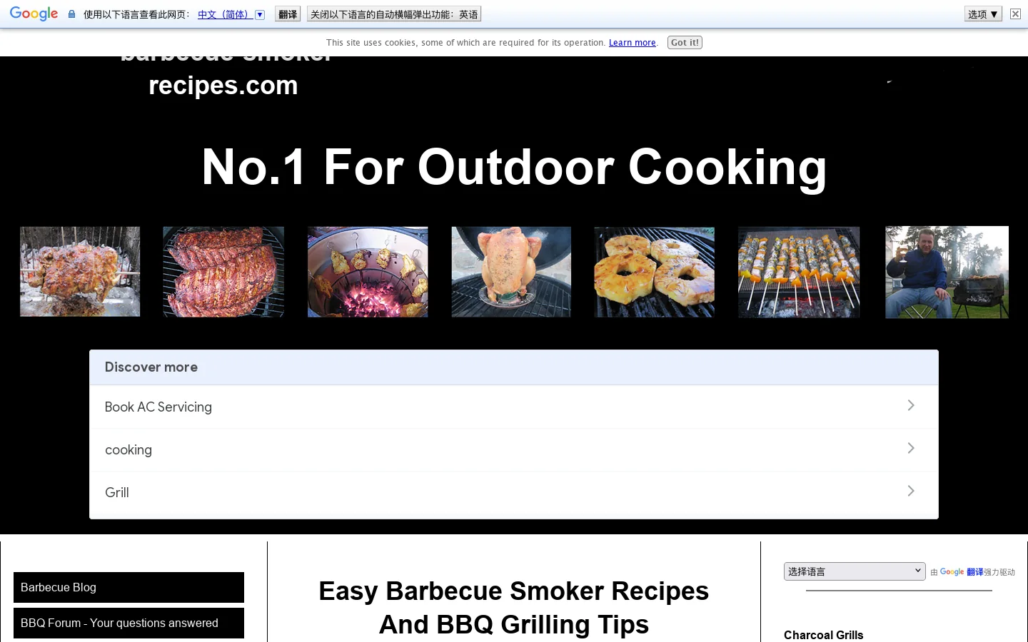 Easy Barbecue Smoker Recipes & BBQ Grilling Tips 首页截图