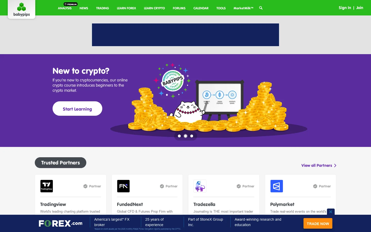 babypips.com 首页截图