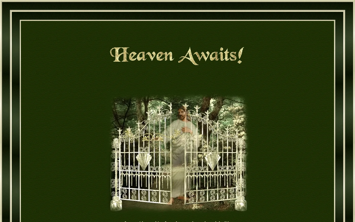 Heaven Awaits! 首页截图