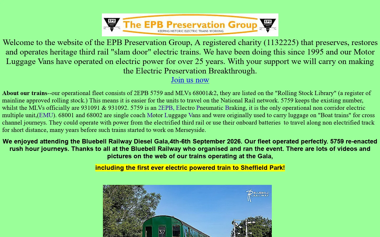 EPBPG New Index Page 首页截图