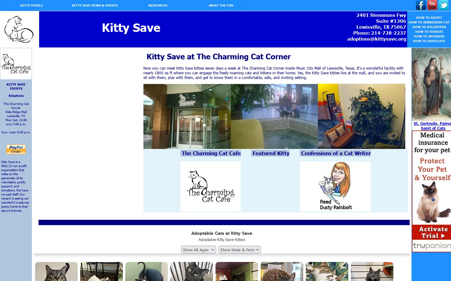 Kitty Save 首页截图