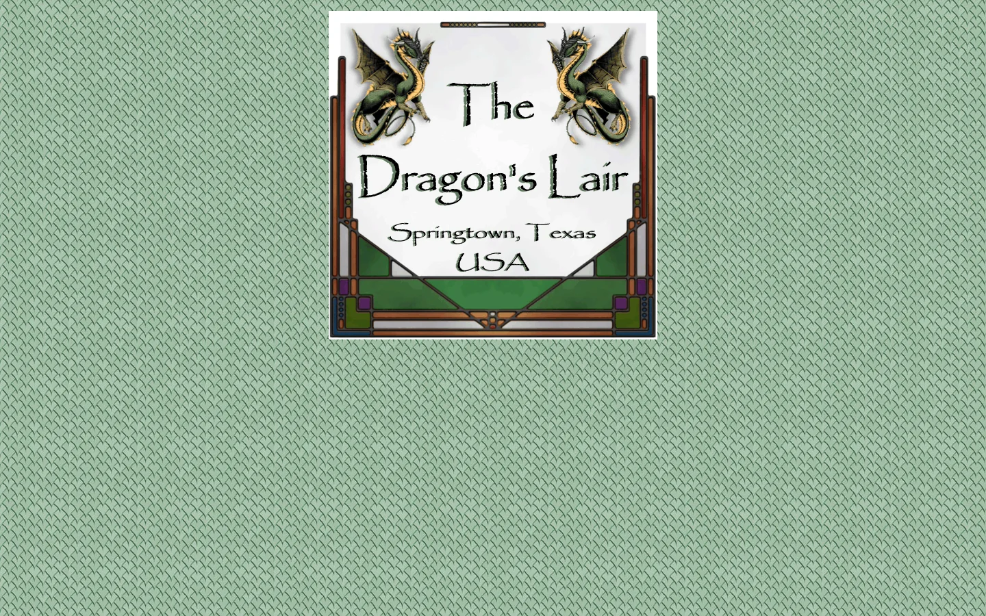 The Dragon's Lair 首页截图