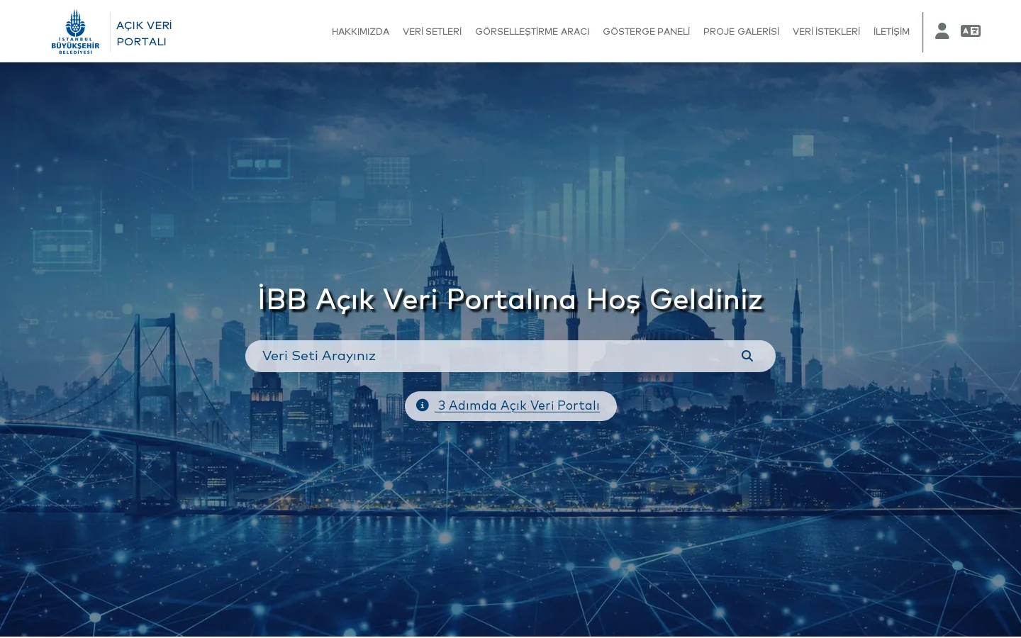 İBB Açık Veri Portalı - İBB 首页截图