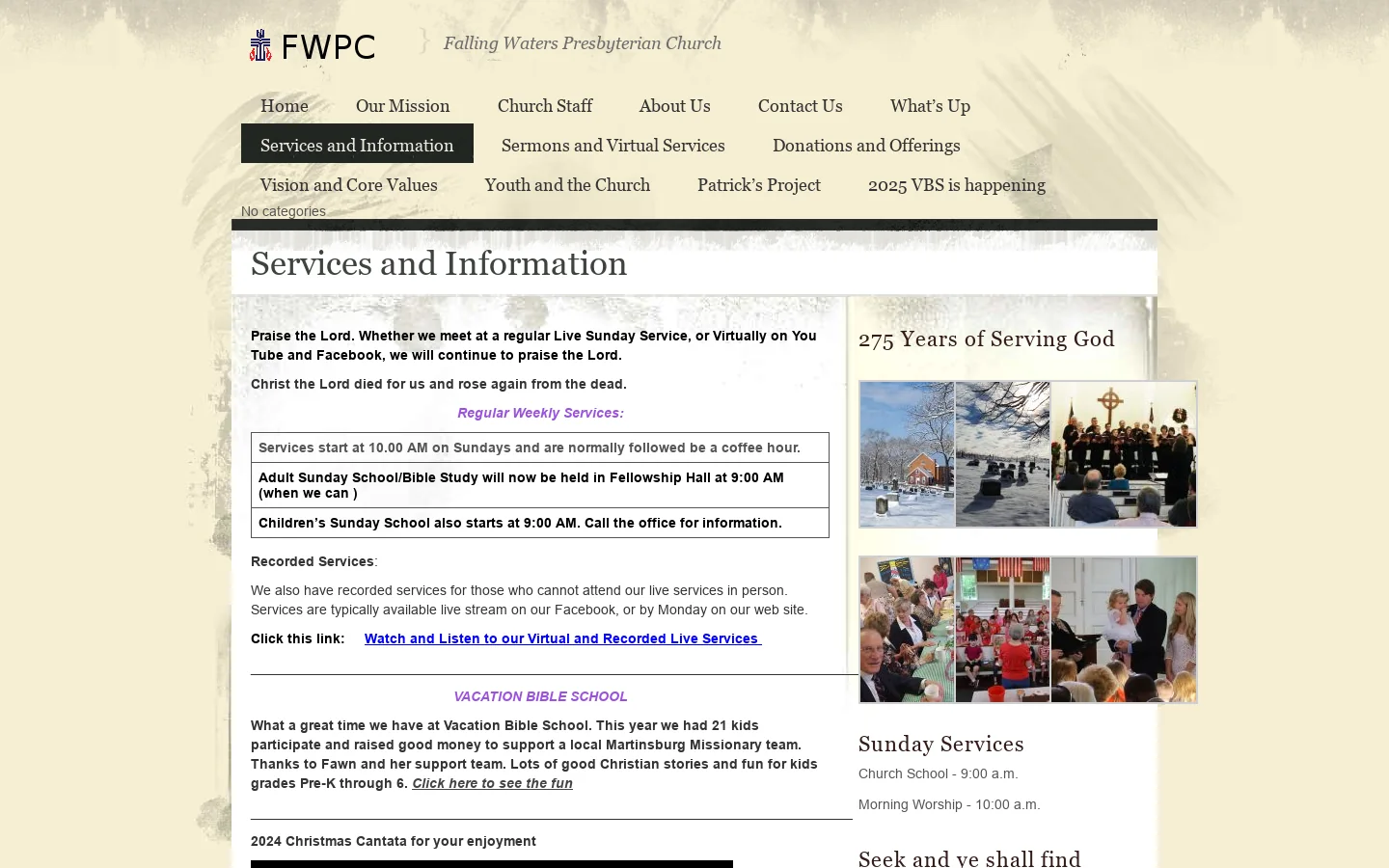 FWPC 首页截图