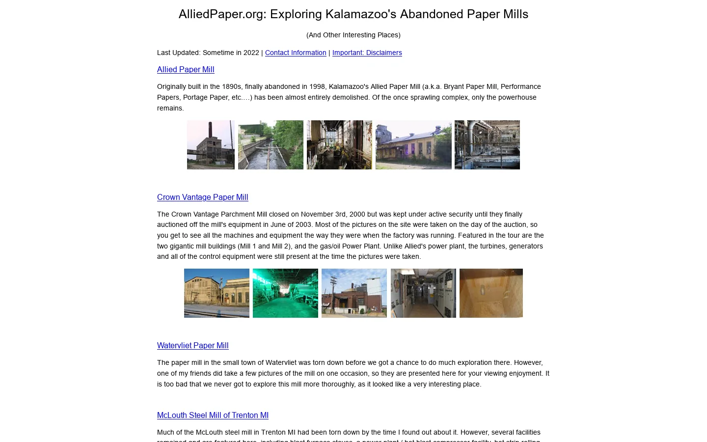 Allied Paper 首页截图