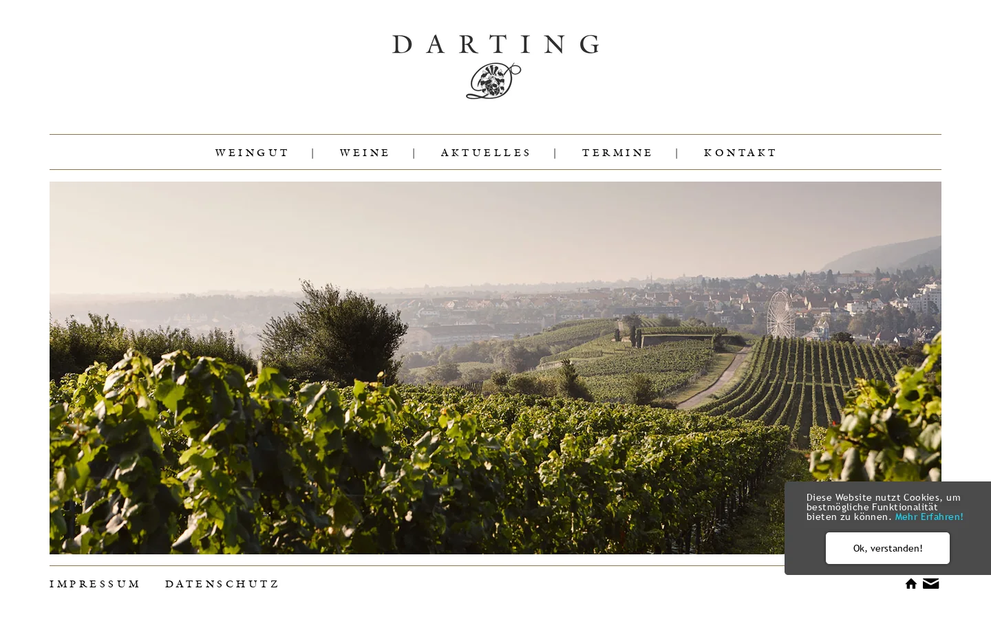 Weingut Darting 首页截图