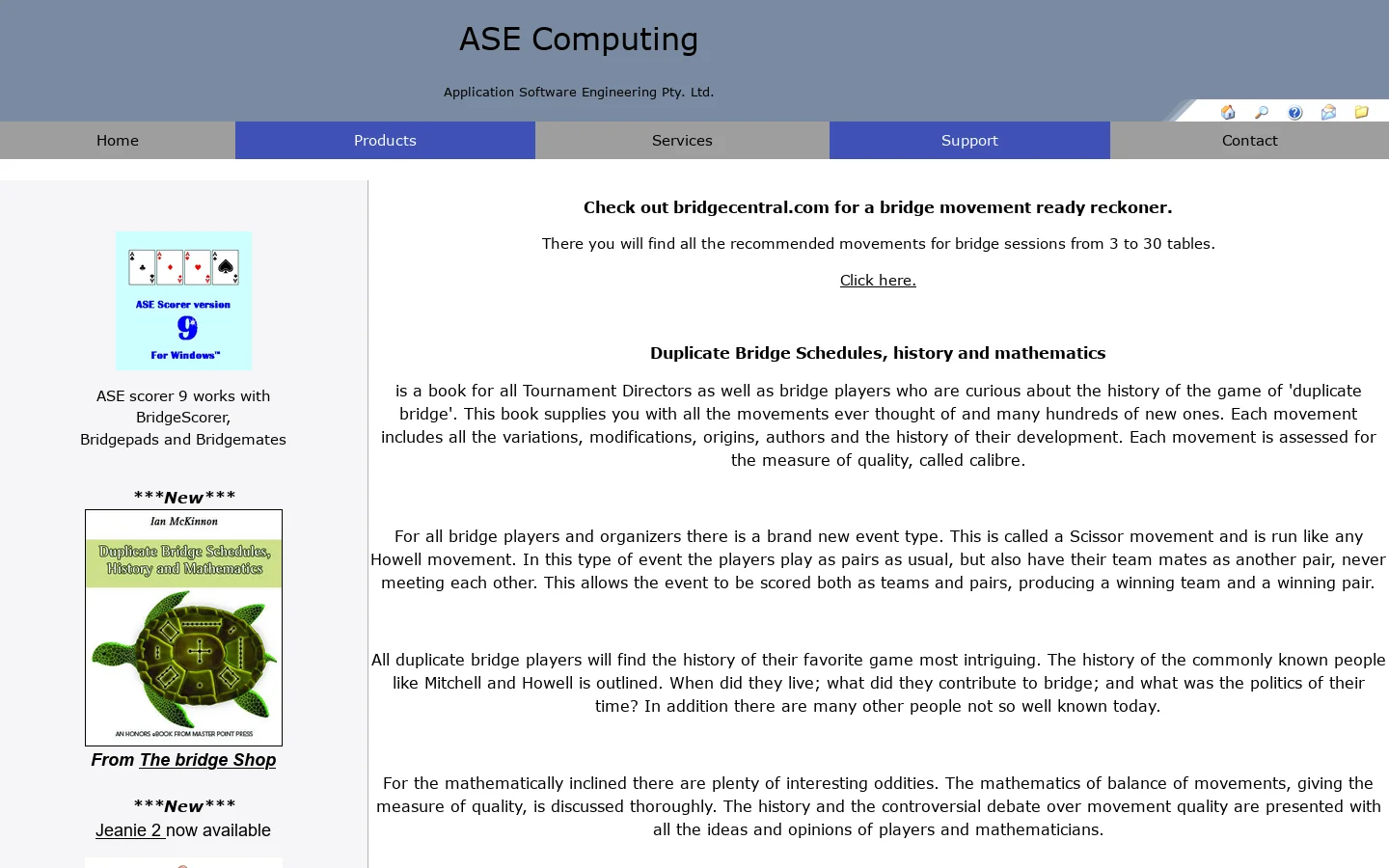 ASE Computing 首页截图