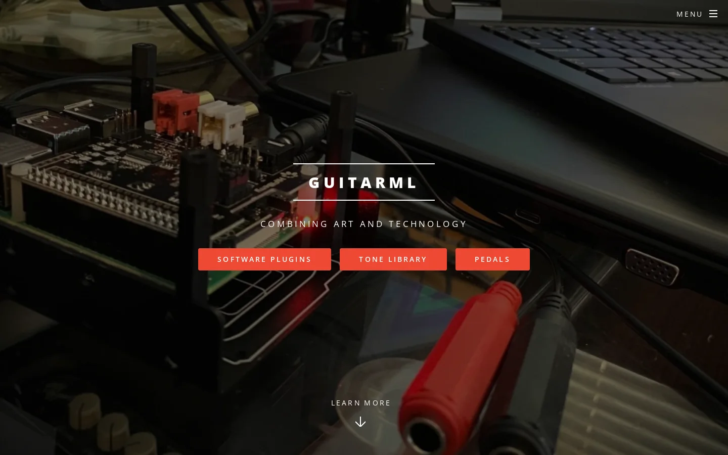 GuitarML 首页截图