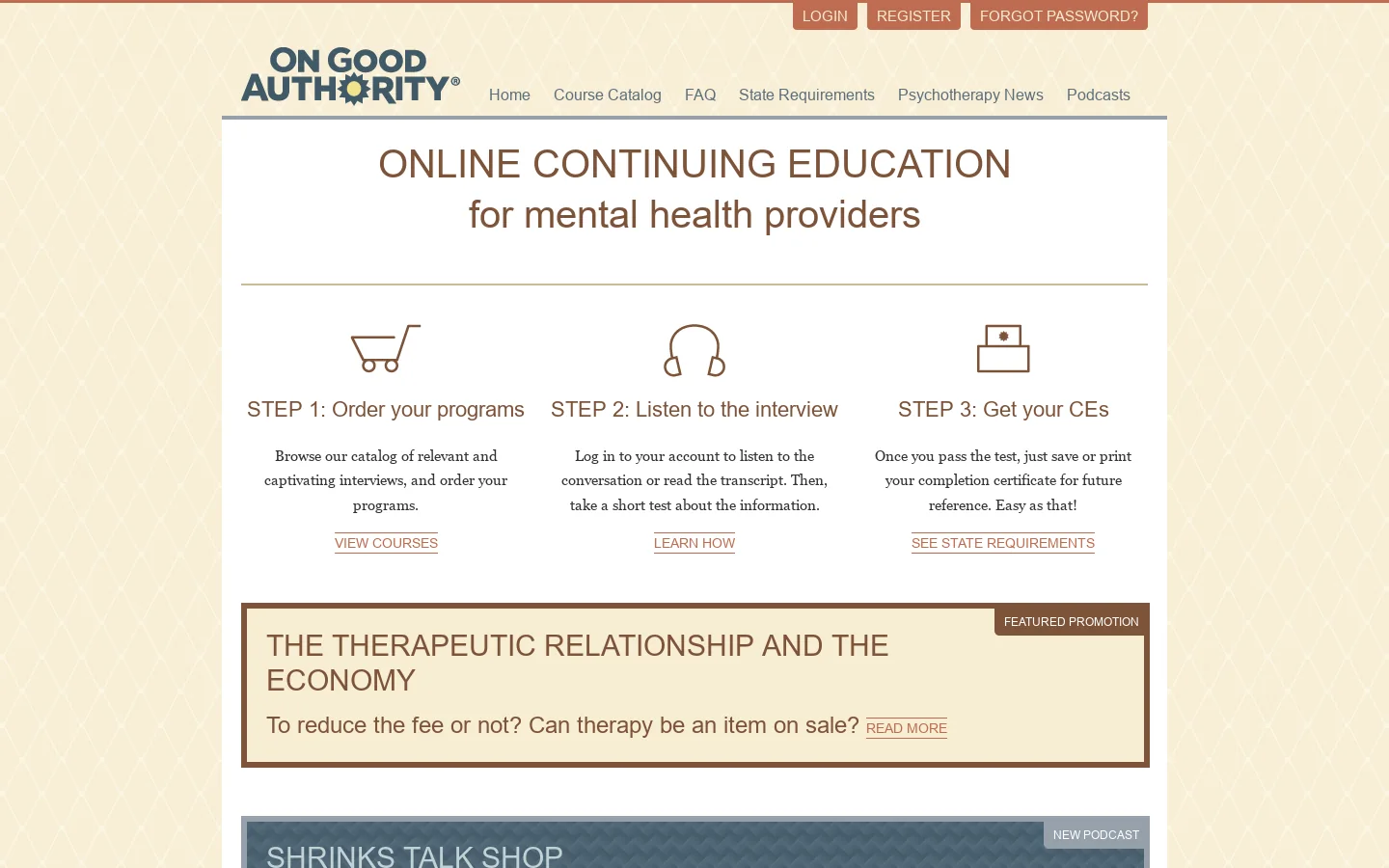 mental health providers | social work ceus 首页截图
