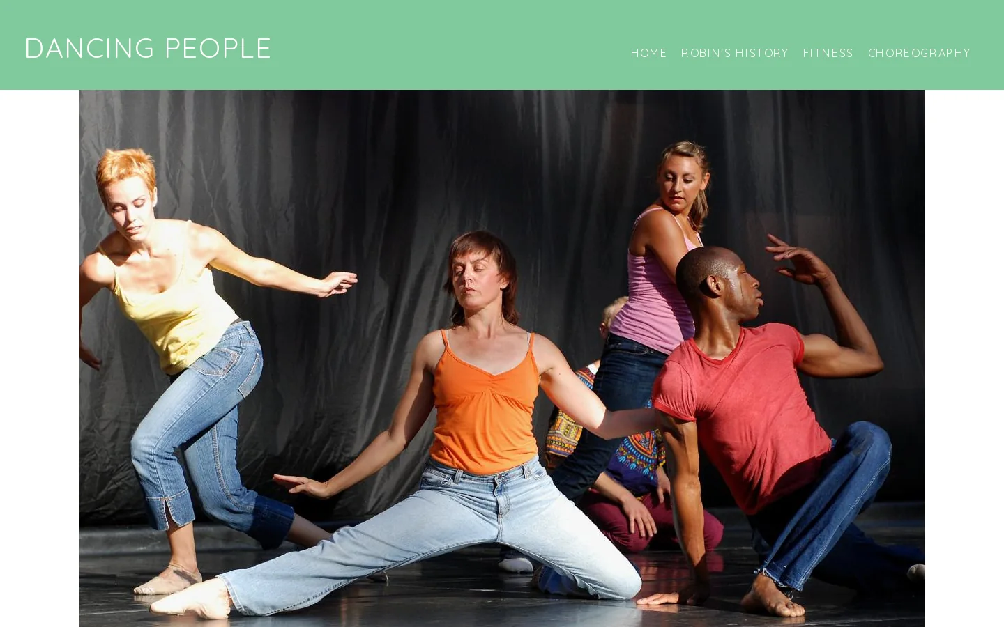 Dancing People 首页截图