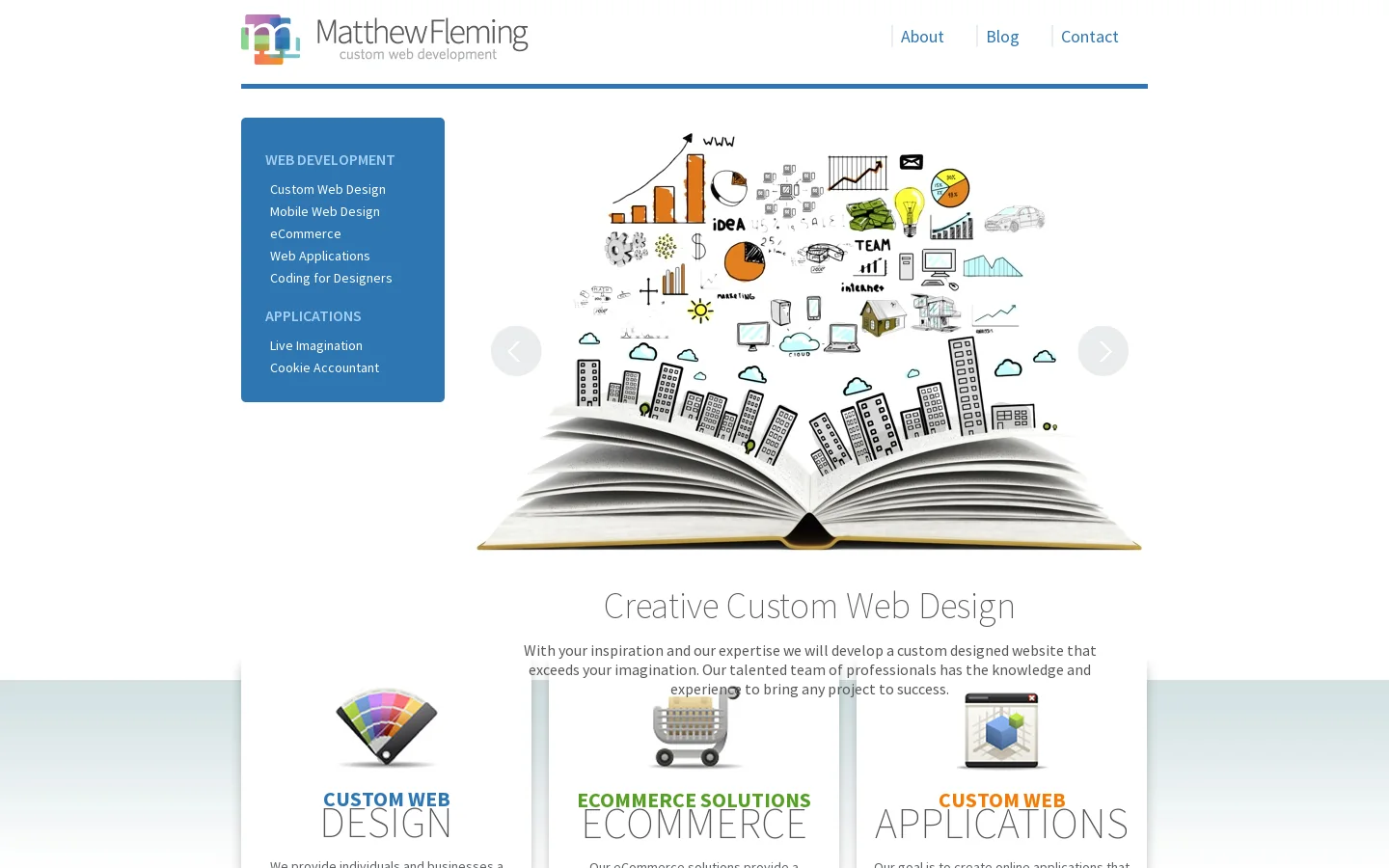 Custom Web Design Company in Tacoma, WA 首页截图