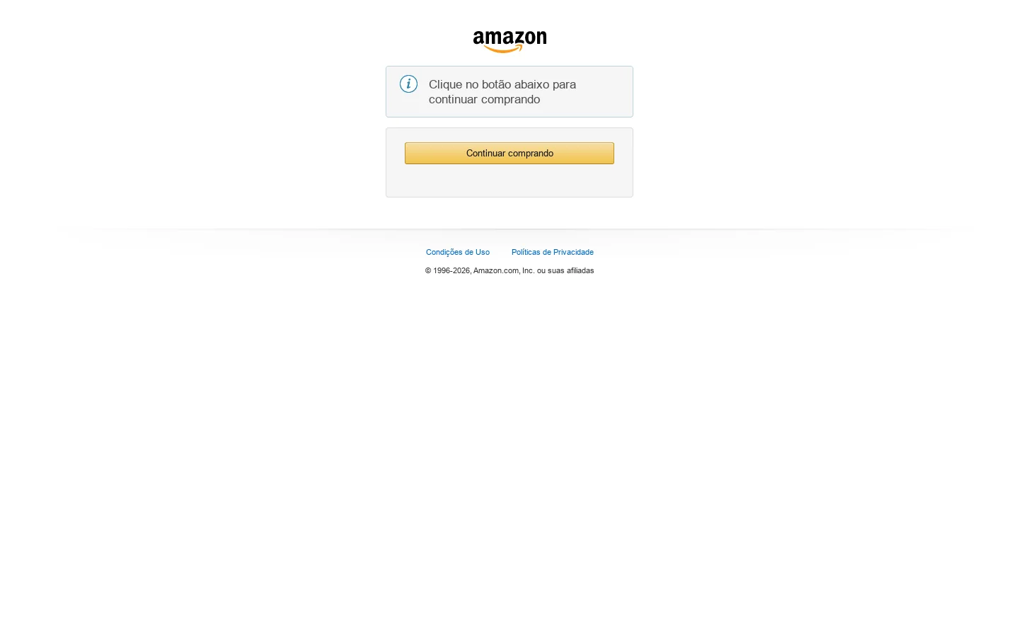 Amazon.com.br 首页截图