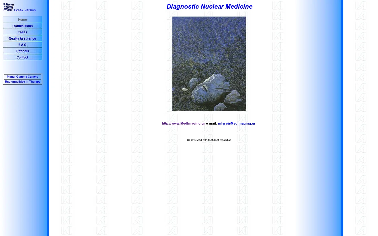 Diagnostic Nuclear Medicine 首页截图