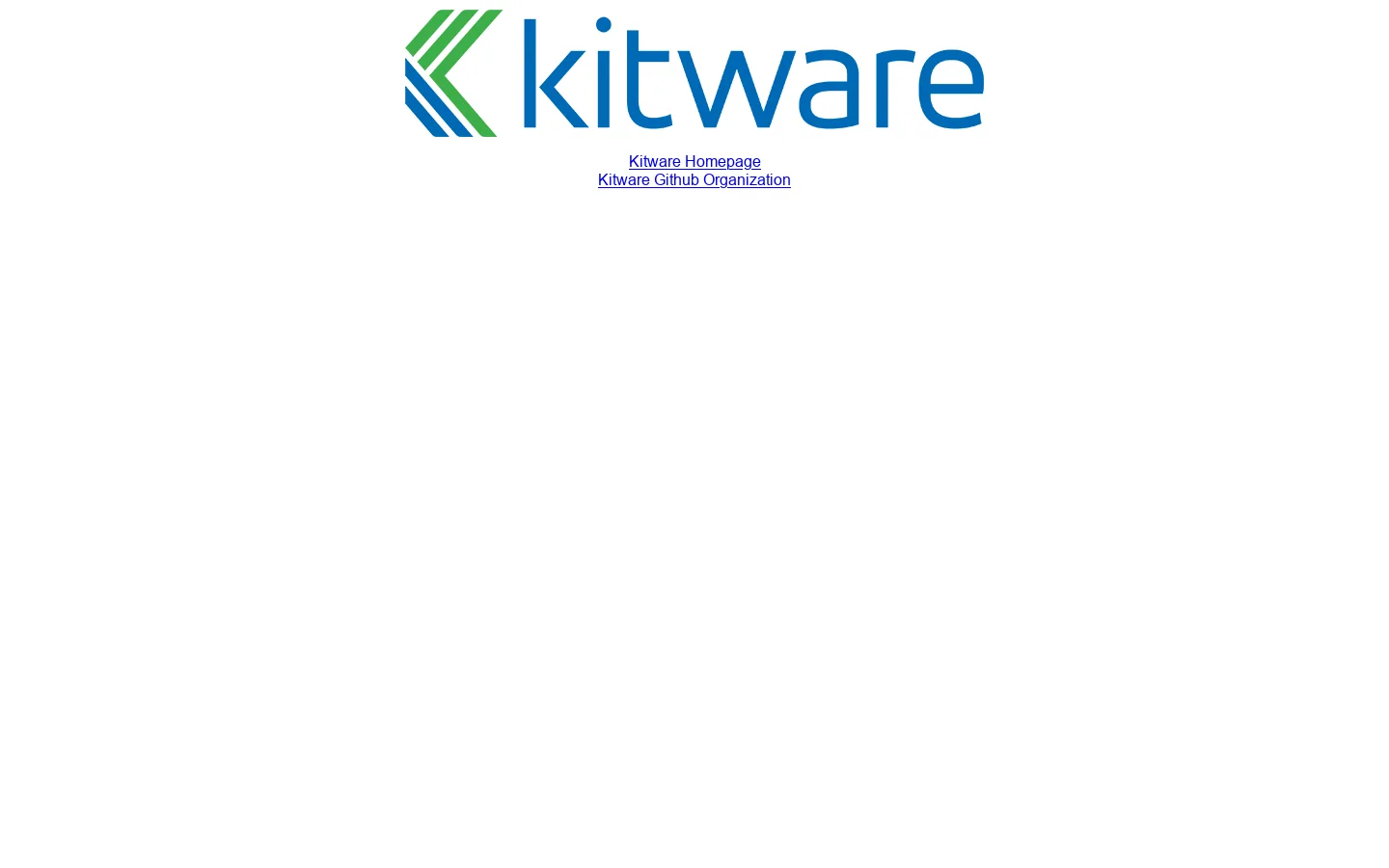 Kitware, Inc 首页截图