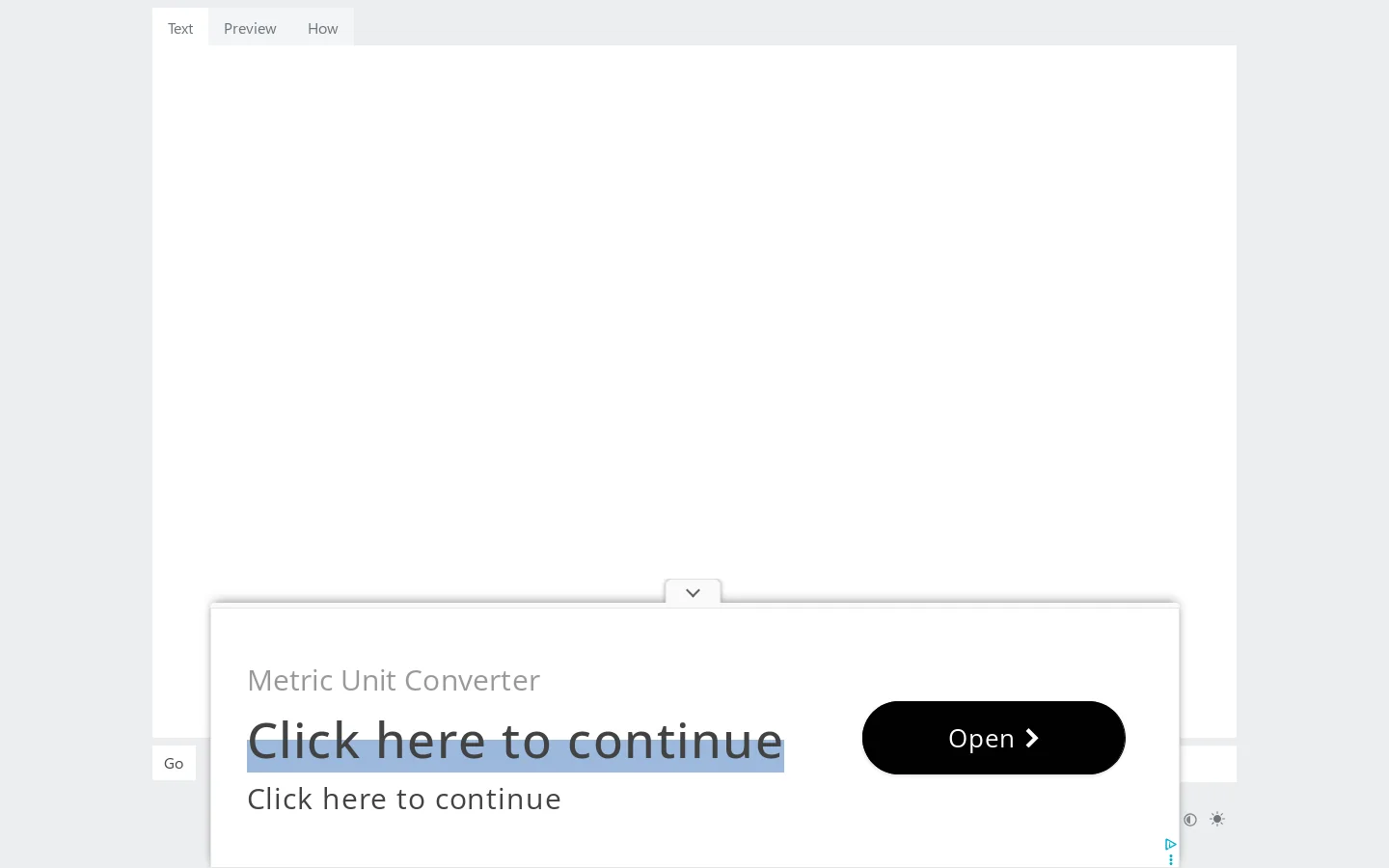 Text.is 首页截图