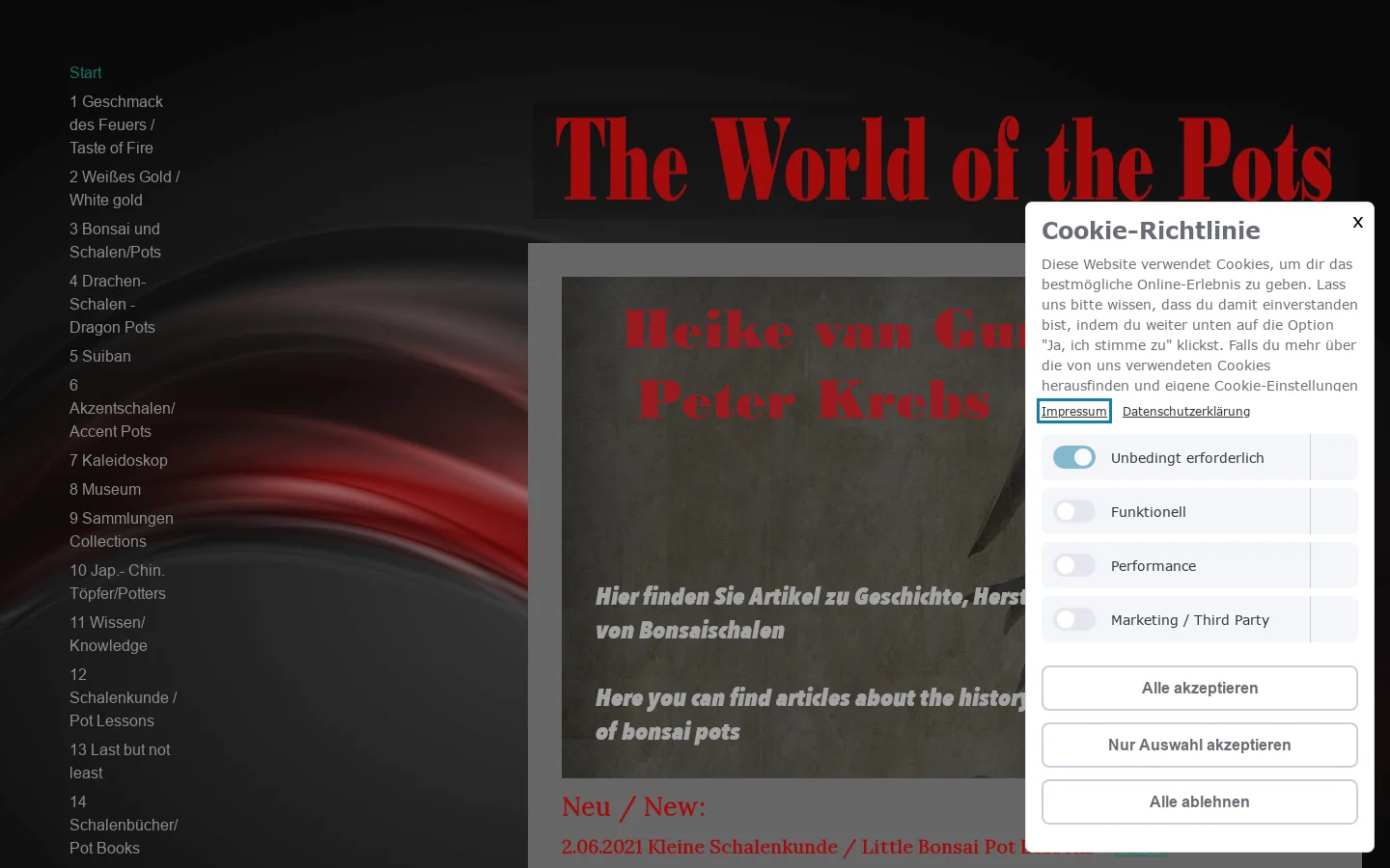 the-world-of-the-potss Webseite! 首页截图
