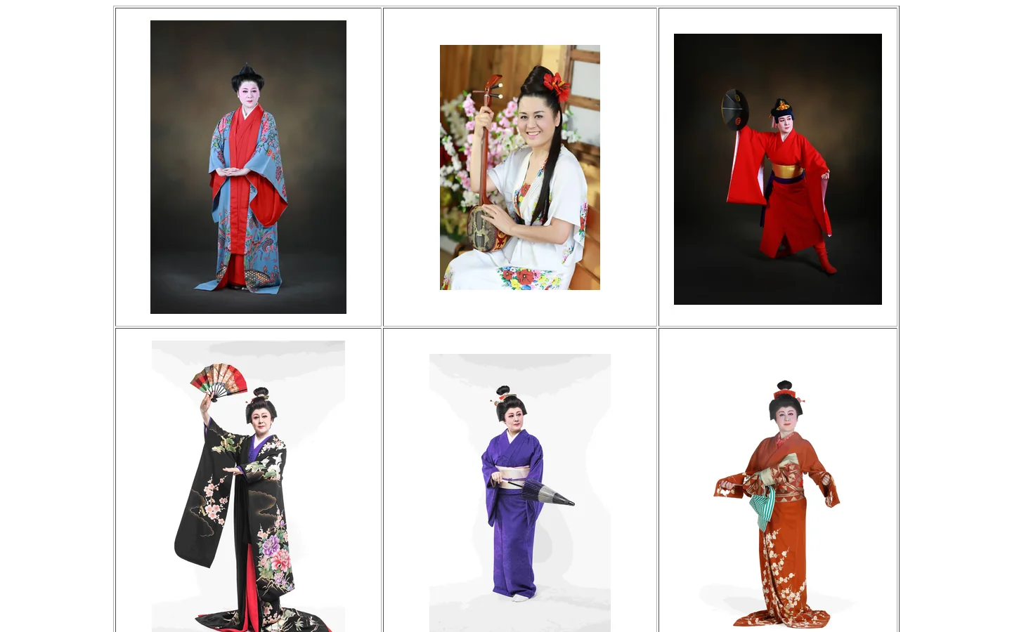Junko Fisher, traditional Okinawan dancer and musician 首页截图
