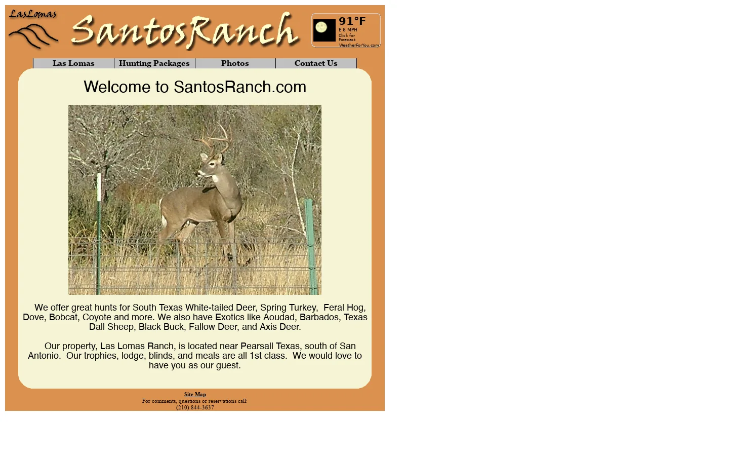 SantosRanch 首页截图
