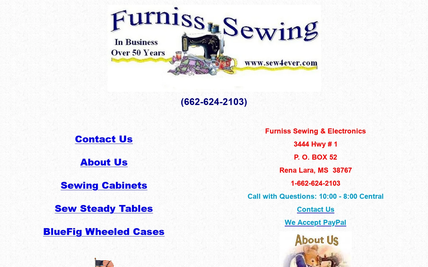 Top Sewing and embroidery machines offering janome serger, singer sewing machines and Washburn guitars by Furniss Sewing & Electronics 首页截图