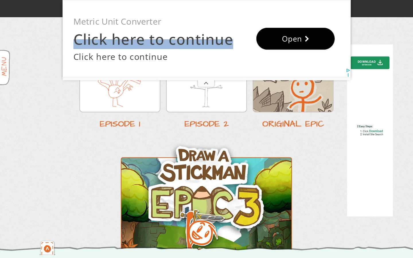 Draw a Stickman 首页截图