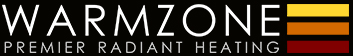 WarmZone logo - radiant heating solutions