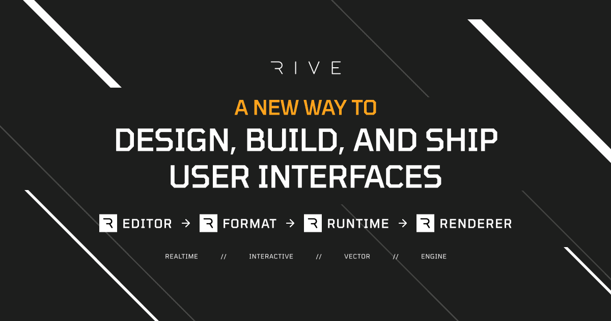Rive — the interactive experience engine · Twitter