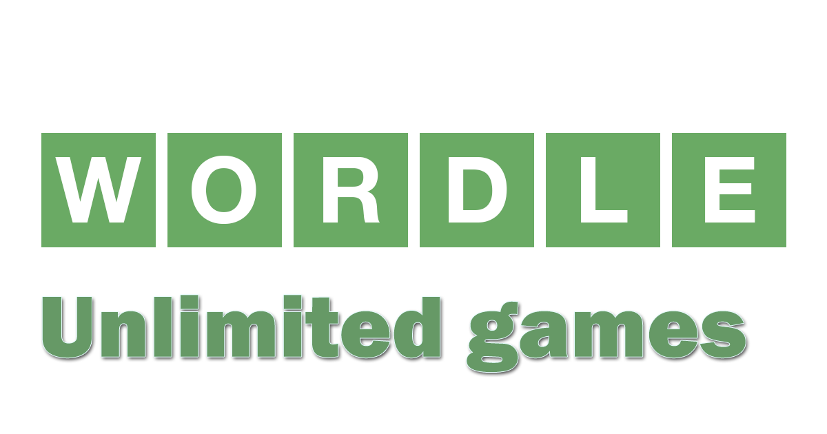 Wordle Unlimited games · Twitter