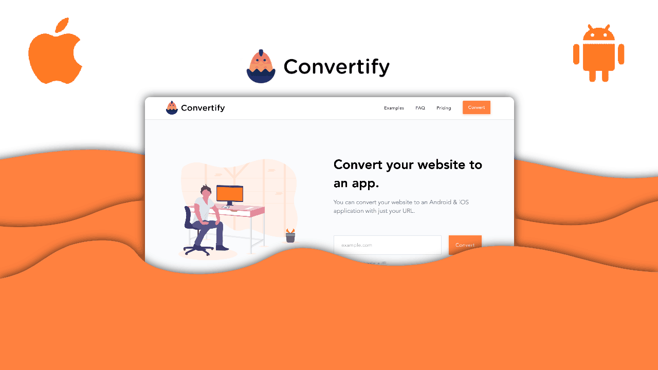 Convertify — Convert website to mobile app (Android & iOS) · Twitter
