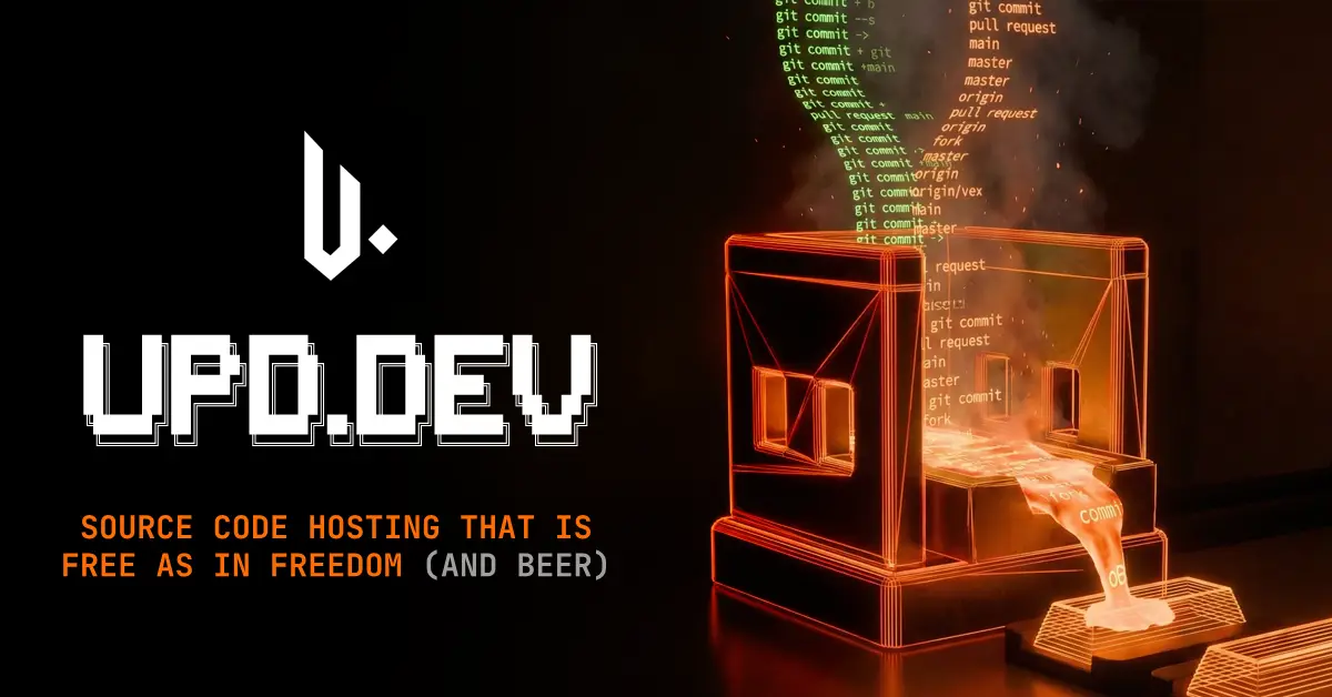 Upd.dev — free code hosting for developers