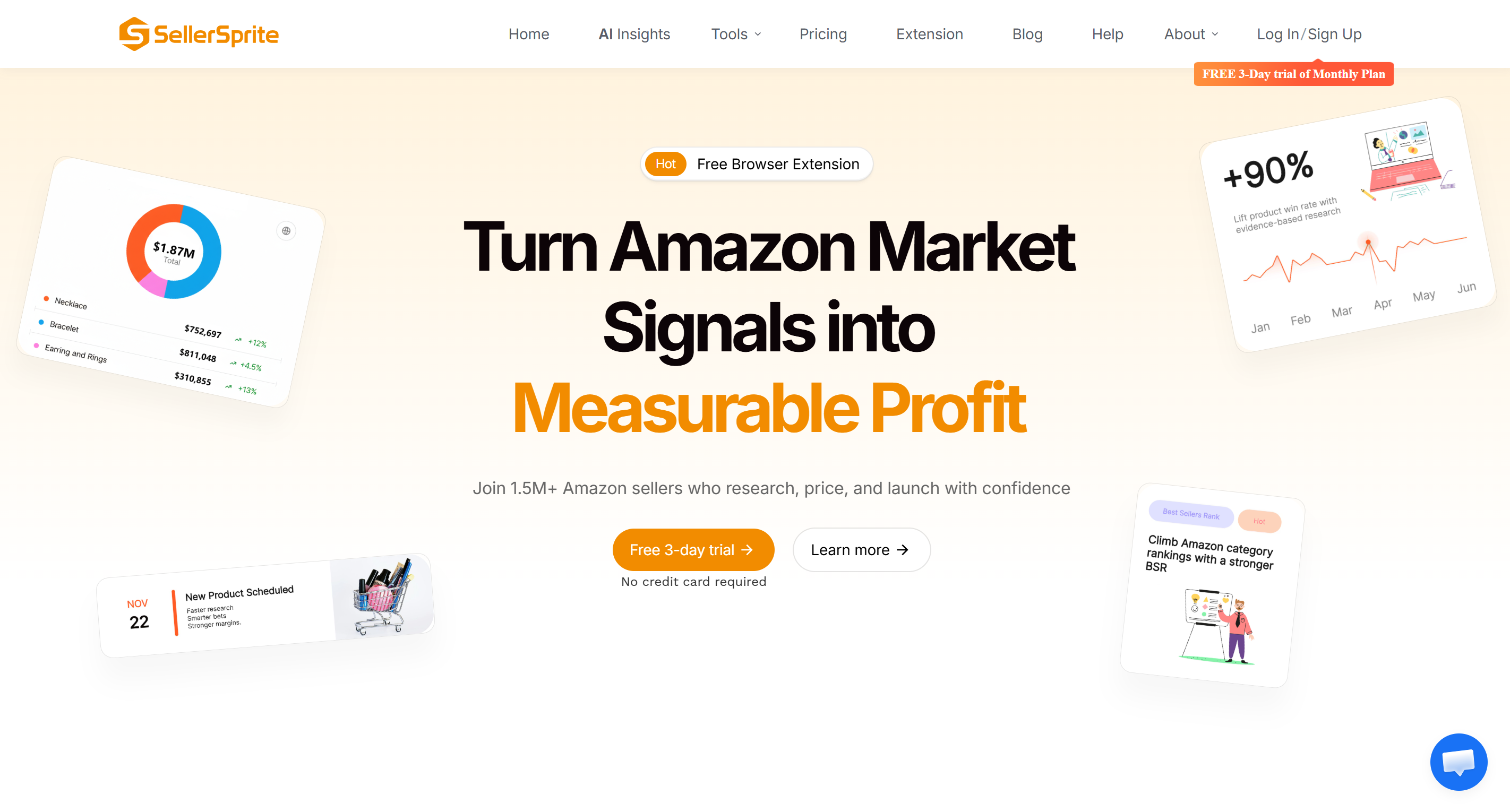 SellerSprite platform preview
