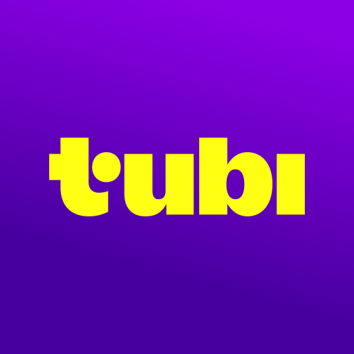 Tubi logo; Tubi text with orange background