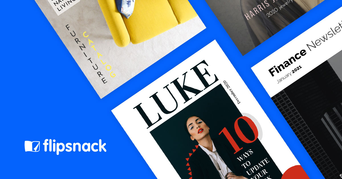 Digital catalogs made with Flipsnack