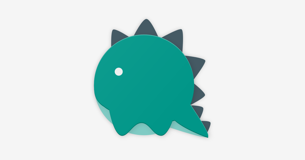 Dino. Communicating happiness. · Twitter