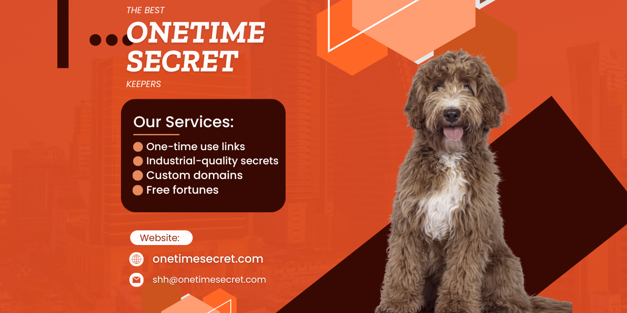 Onetime Secret | Run your own secret service on a custom domain · Twitter
