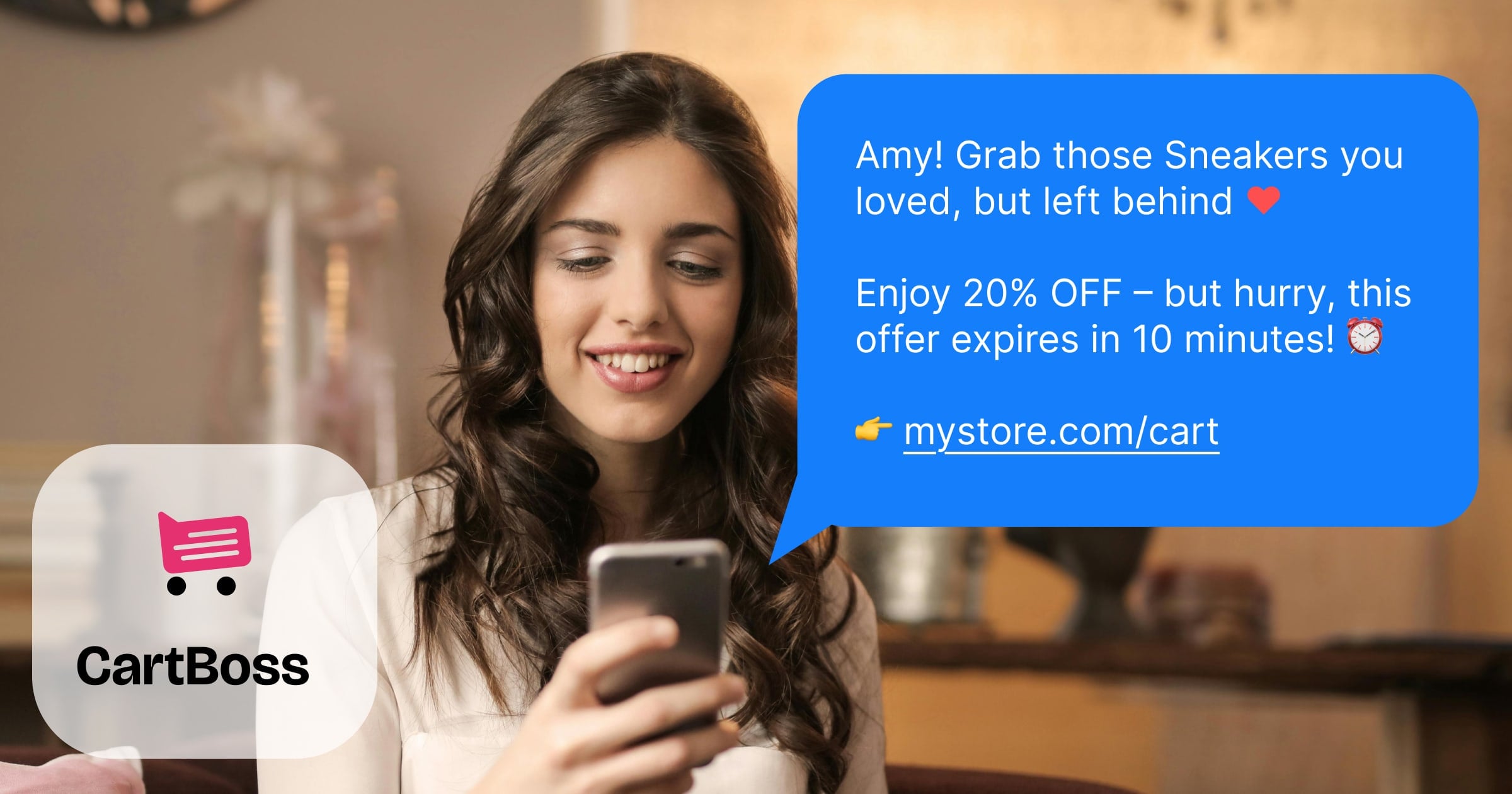 Recover Abandoned Carts with SMS Cart Reminders · Twitter