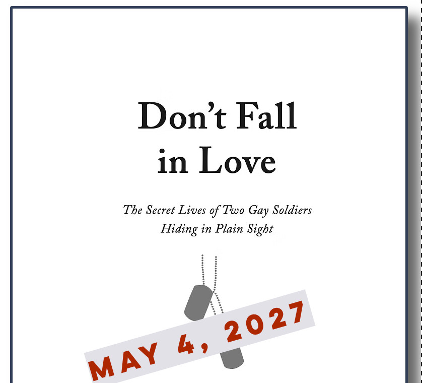 Dave Cullen, author: COLUMBINE, DON'T FALL IN LOVE: THE SECTRET LIVES OF TWO GAY SOLDIERS HIDING IN PLAIN SIGHT · Twitter